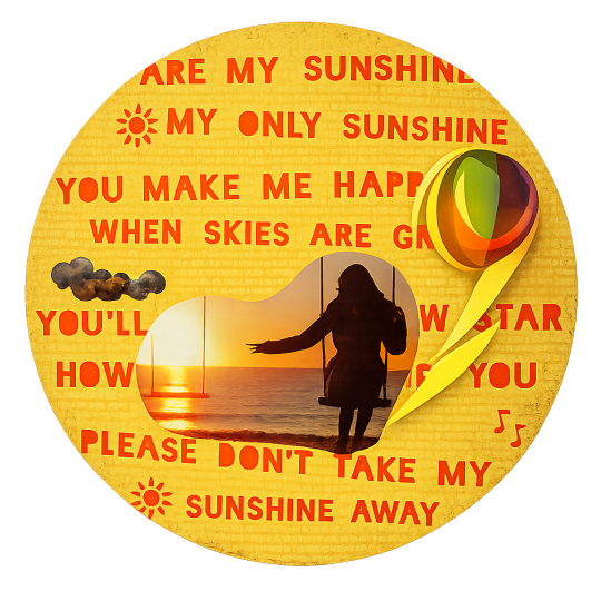 Spirit collage — You Are My Sunshine