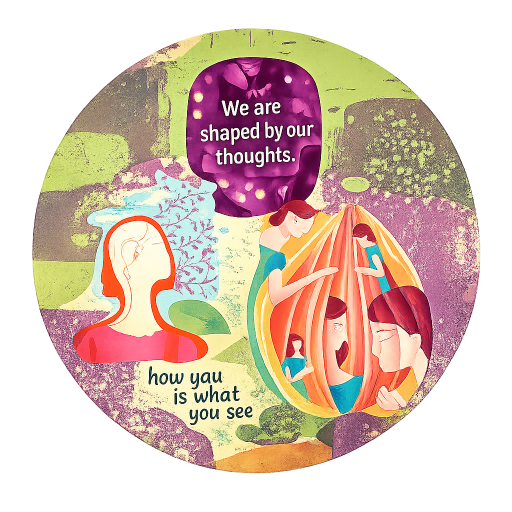 Spirit collage — We are shaped by our thoughts